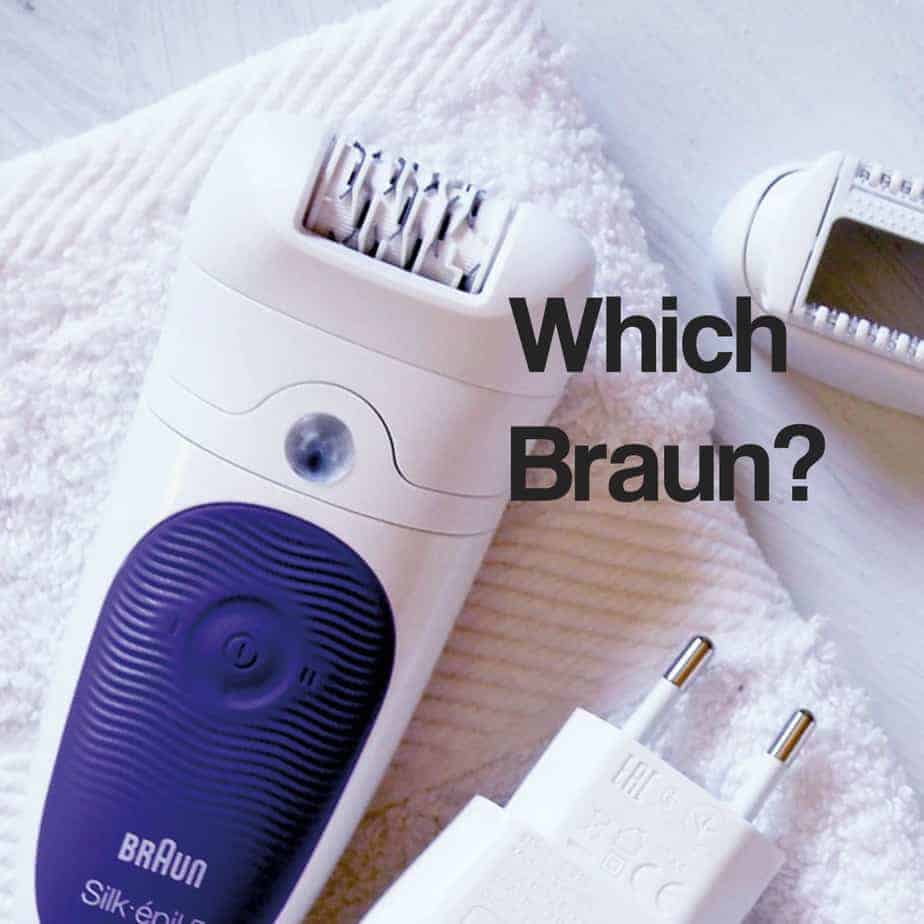 Braun Epilator Comparison Chart