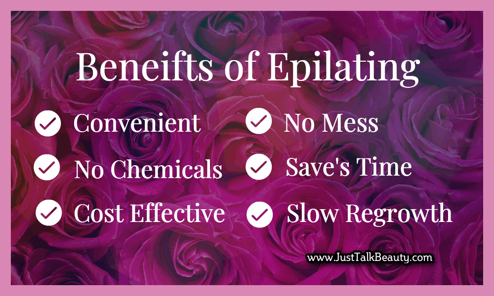 benefits of epilating