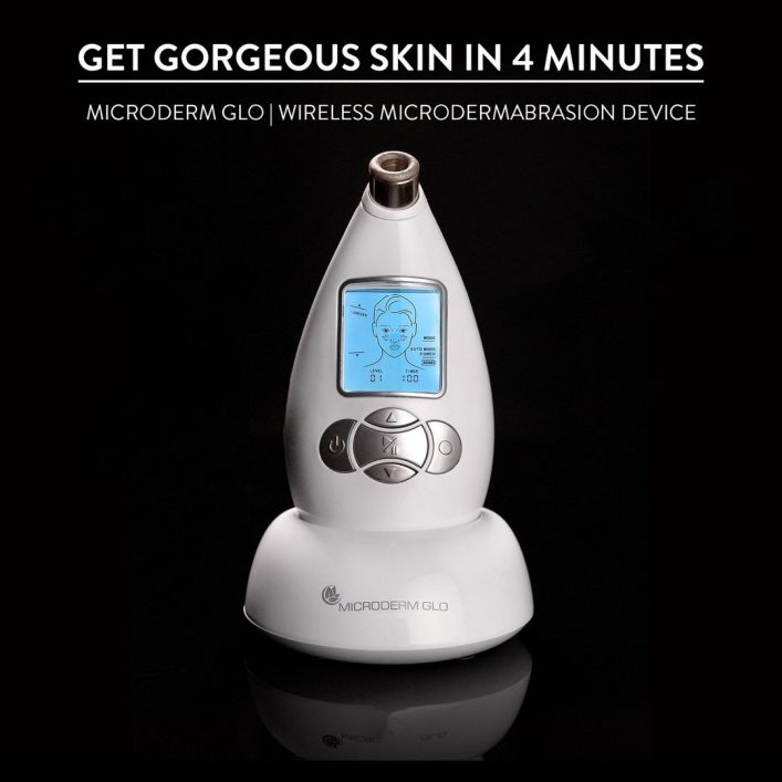 microderm glo wireless microdermabrasion device