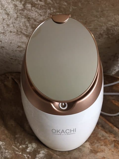 rose gold face steamer